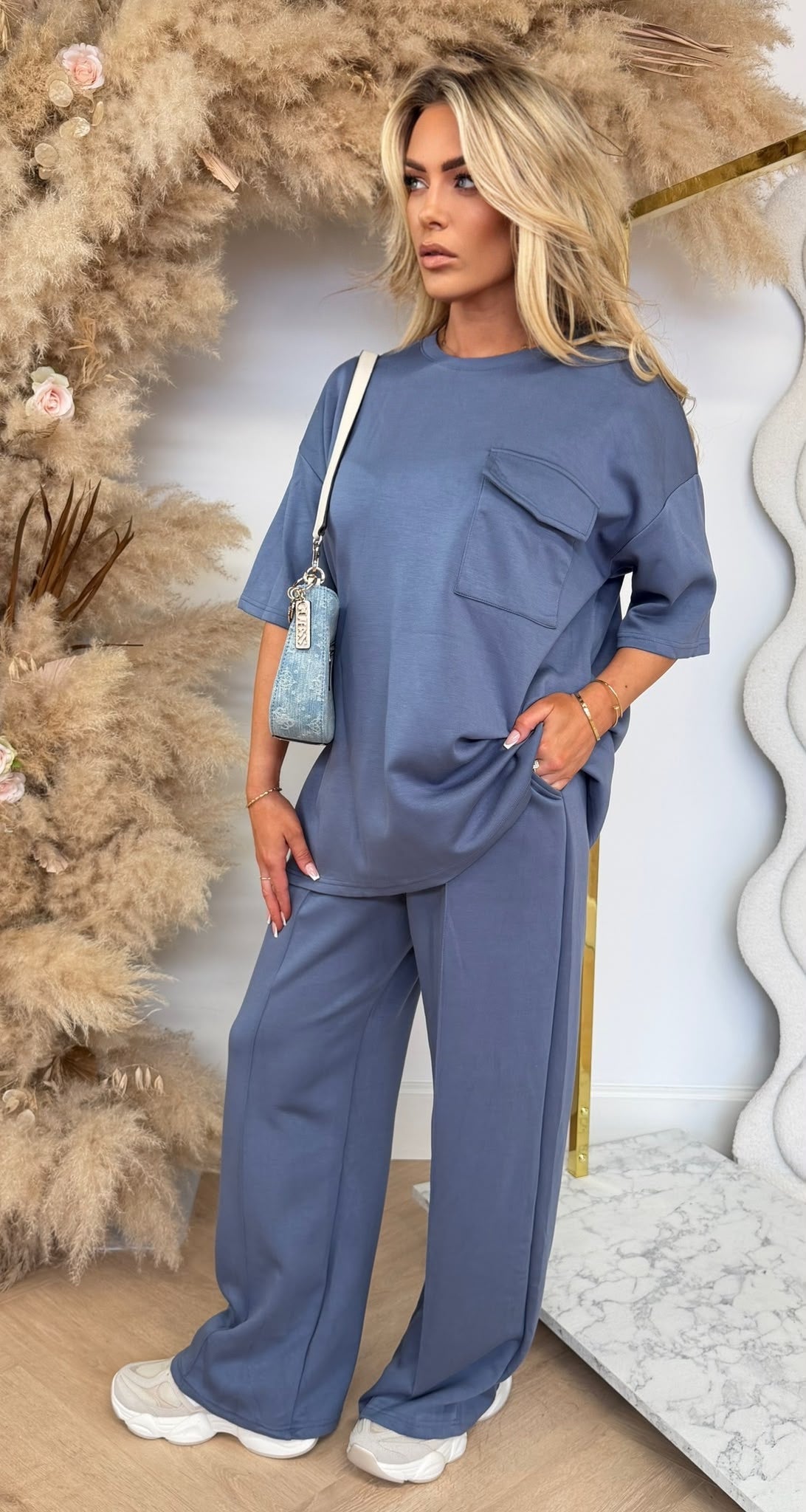 POCKET JOGGER SET 262 DENIMBLUE