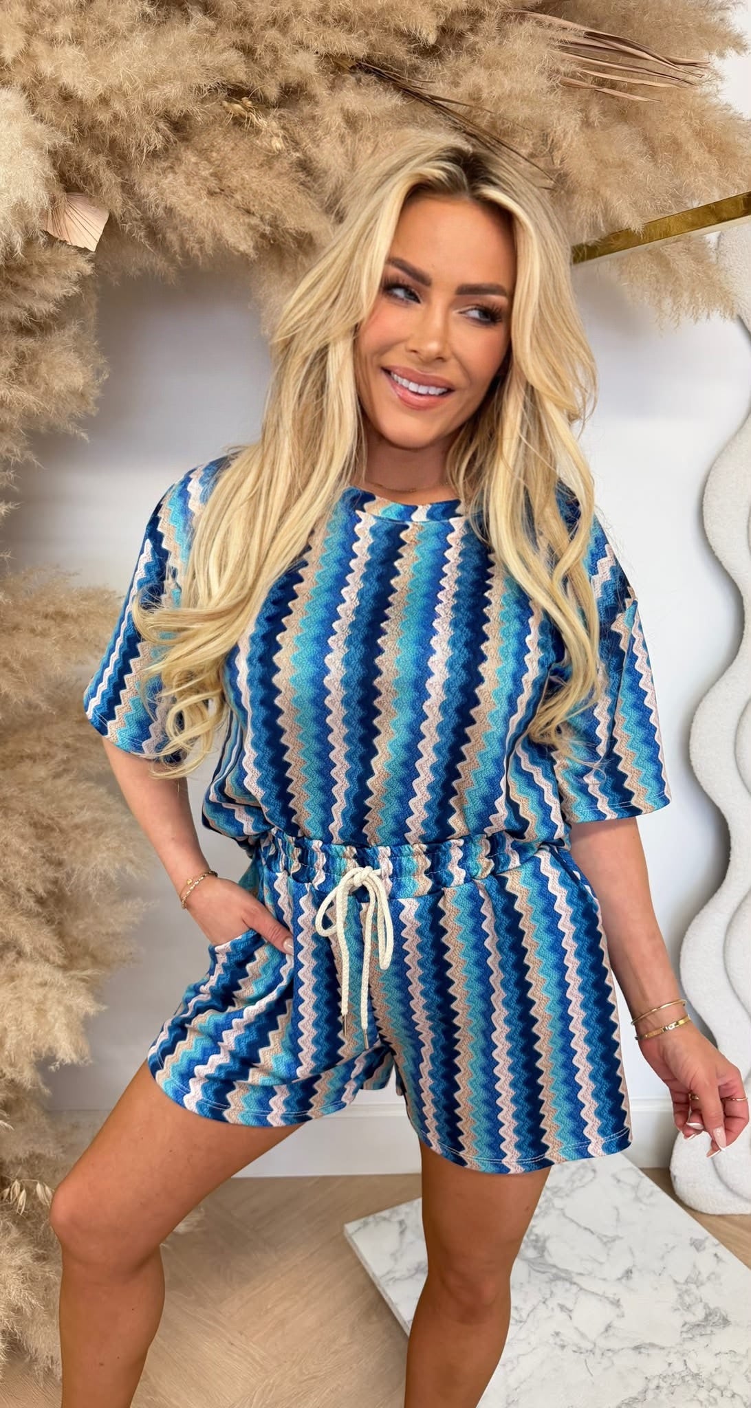 JOSHLYNN PRINT SET BLUE