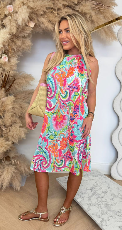 MUSTHAVE 2 KANTEN DRAAGBAAR DRESS BLUE