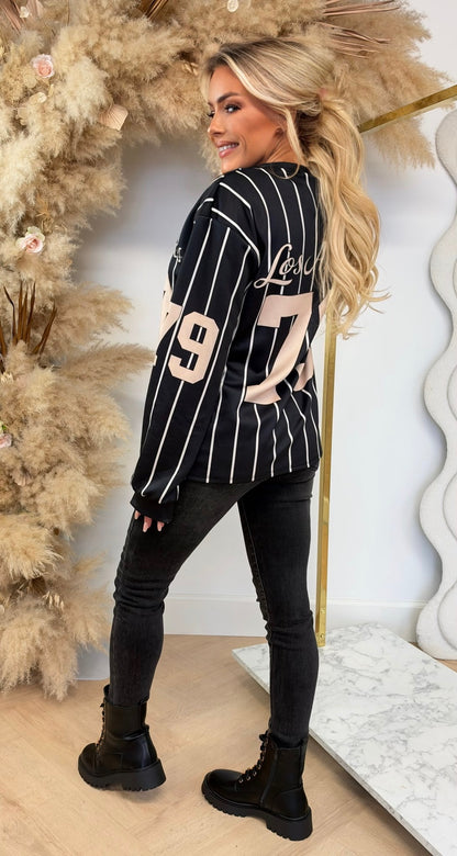 BASEBALL LOS ANGELES SWEAT BLACK