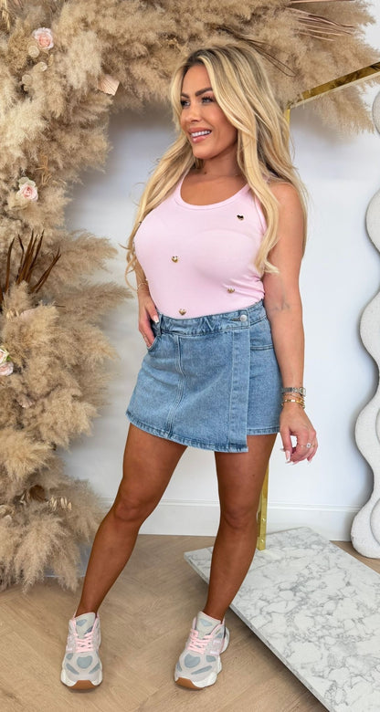 HARTJES STUDS TOP 501 PINK