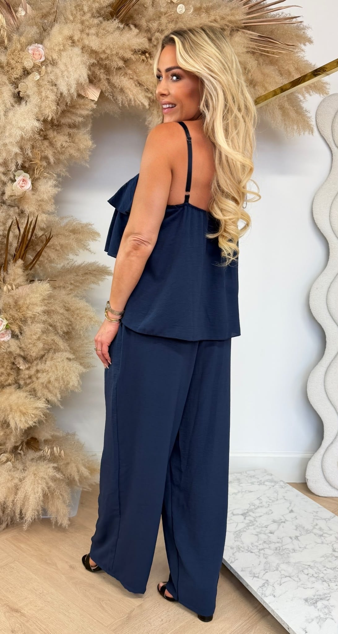 RUFFLY 2 PIECE SET NAVY