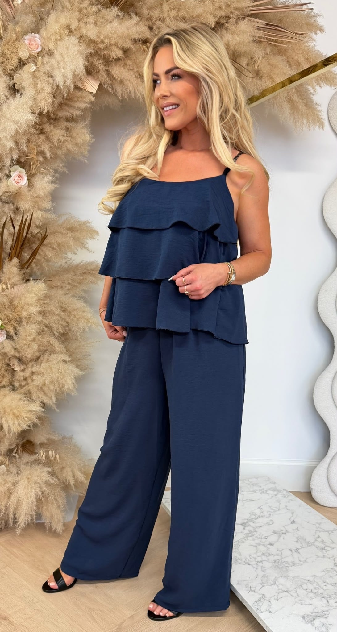 RUFFLY 2 PIECE SET NAVY