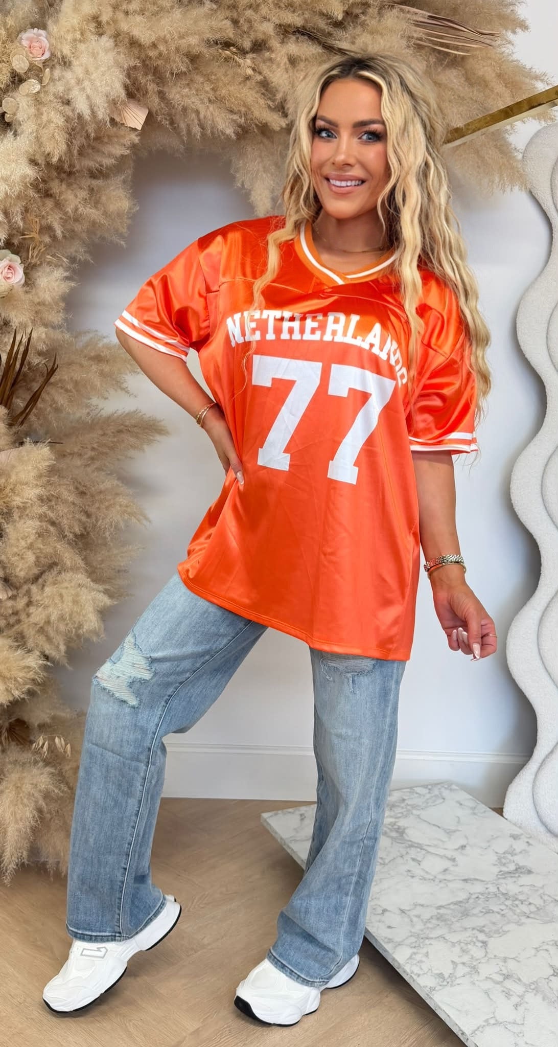 NETHERLANDS JERSEY SHIRT ORANGE
