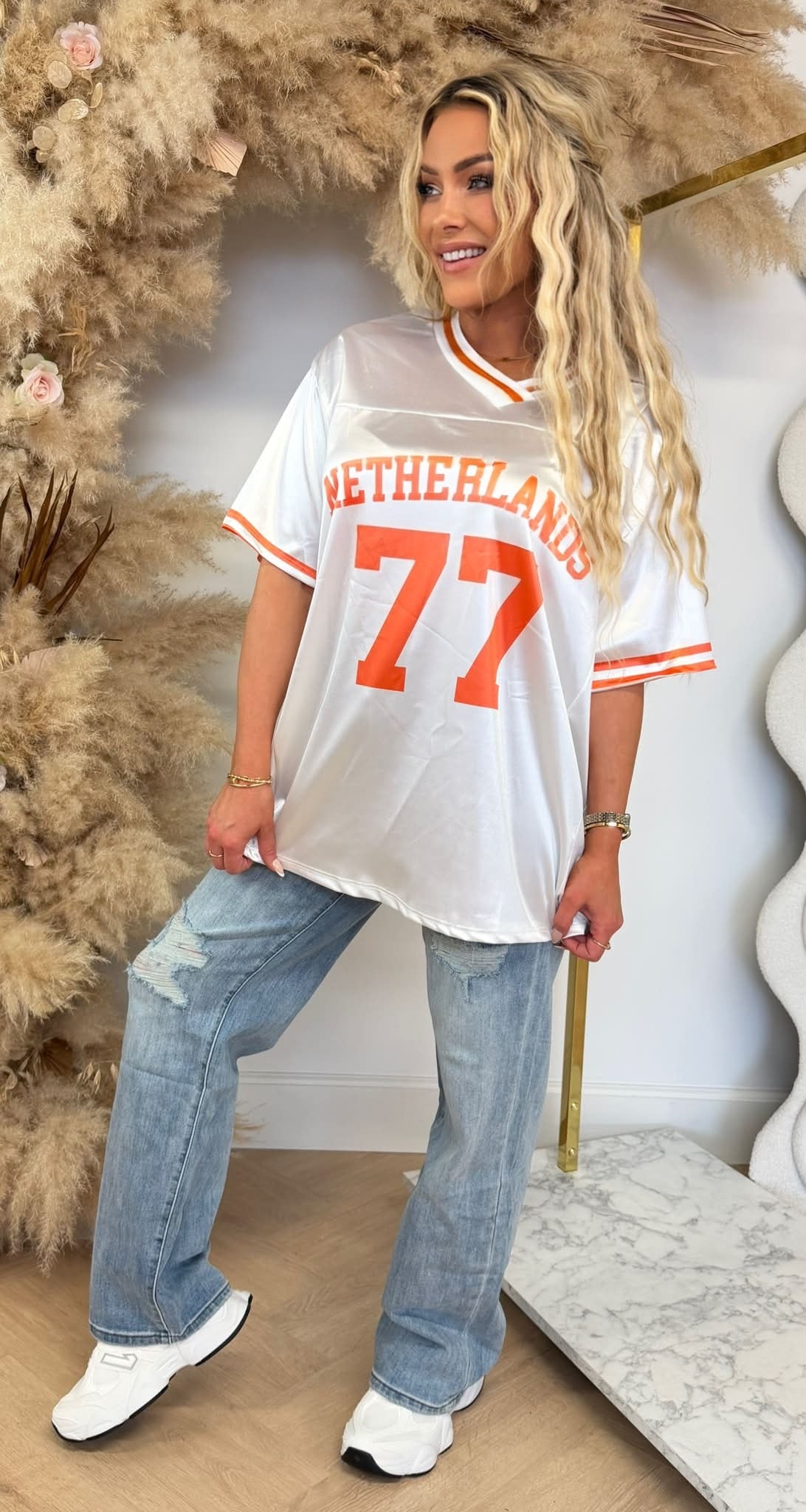 NETHERLANDS JERSEY SHIRT OFFWHITE