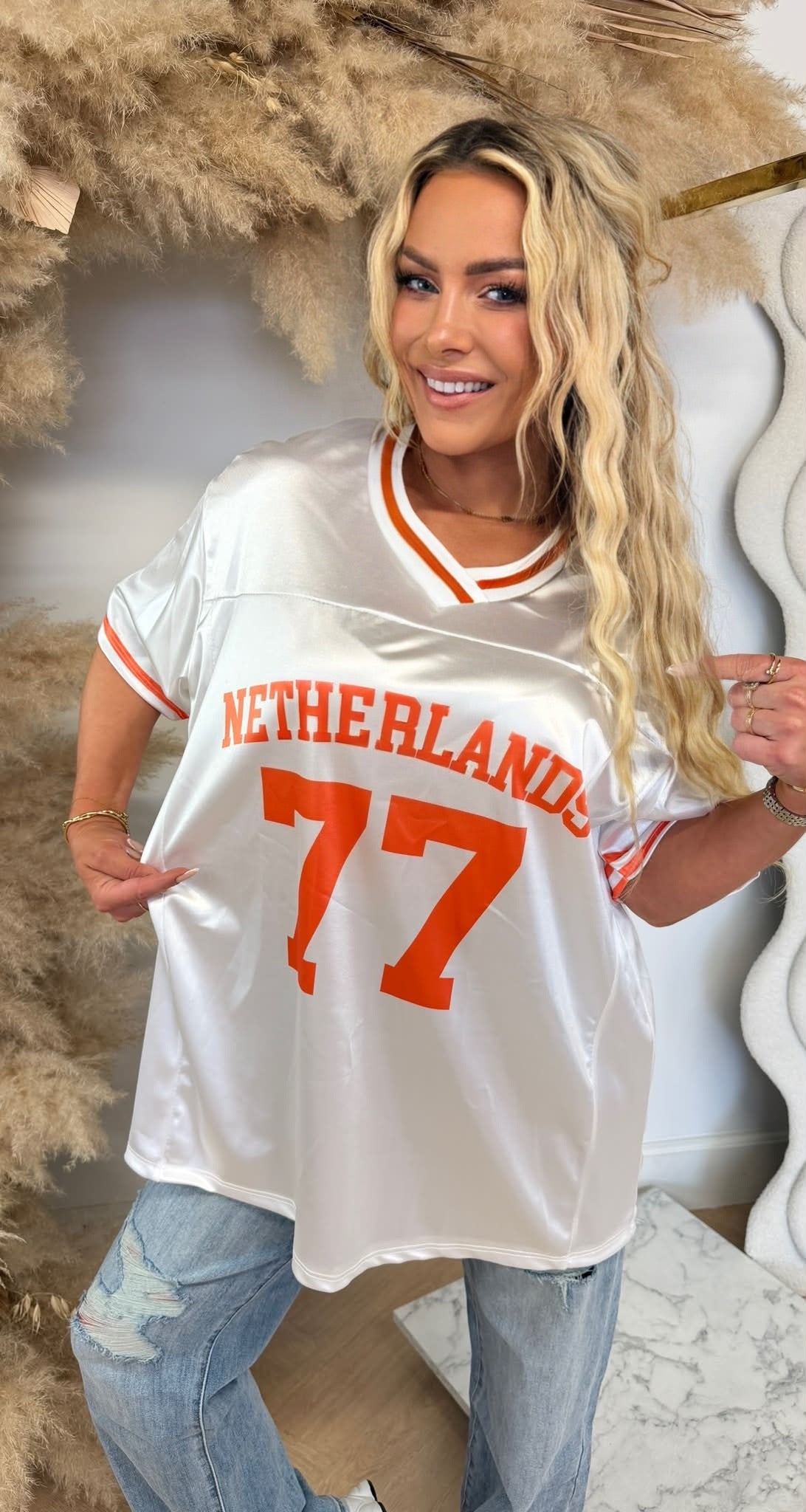 NETHERLANDS JERSEY SHIRT OFFWHITE