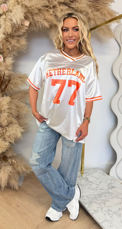 NETHERLANDS JERSEY SHIRT OFFWHITE