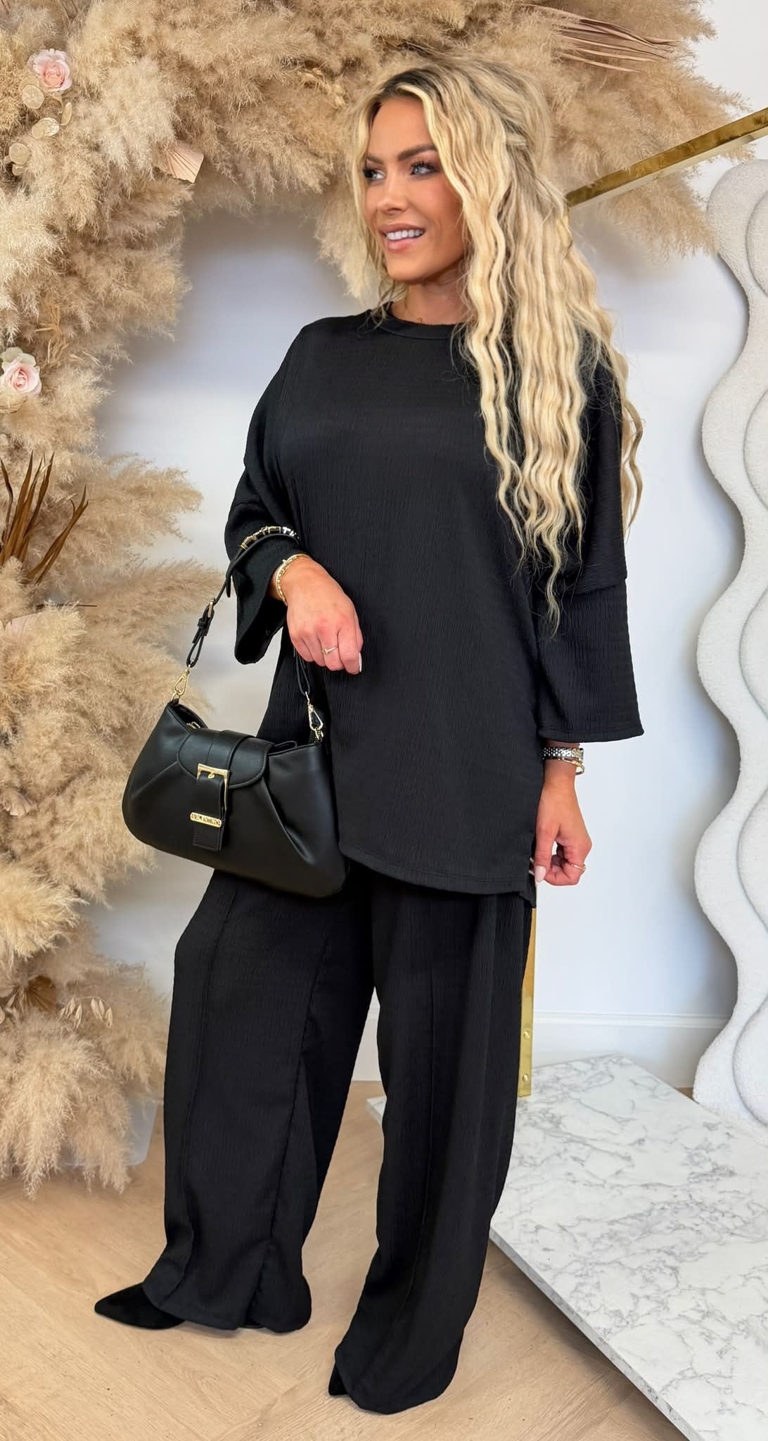 MARLIJN 2 PIECE SET BLACK