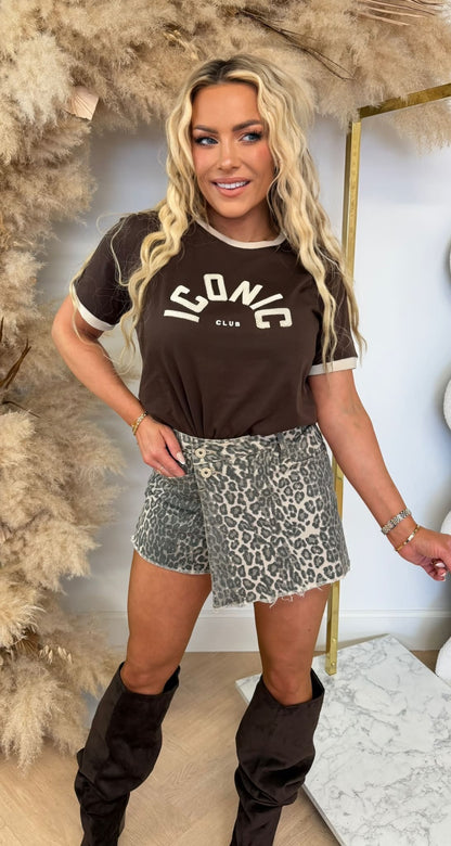 ICONIC SHIRT 1032 CHOCO