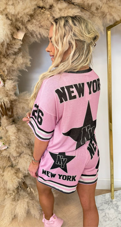 STAR NEW YORK SET PINK