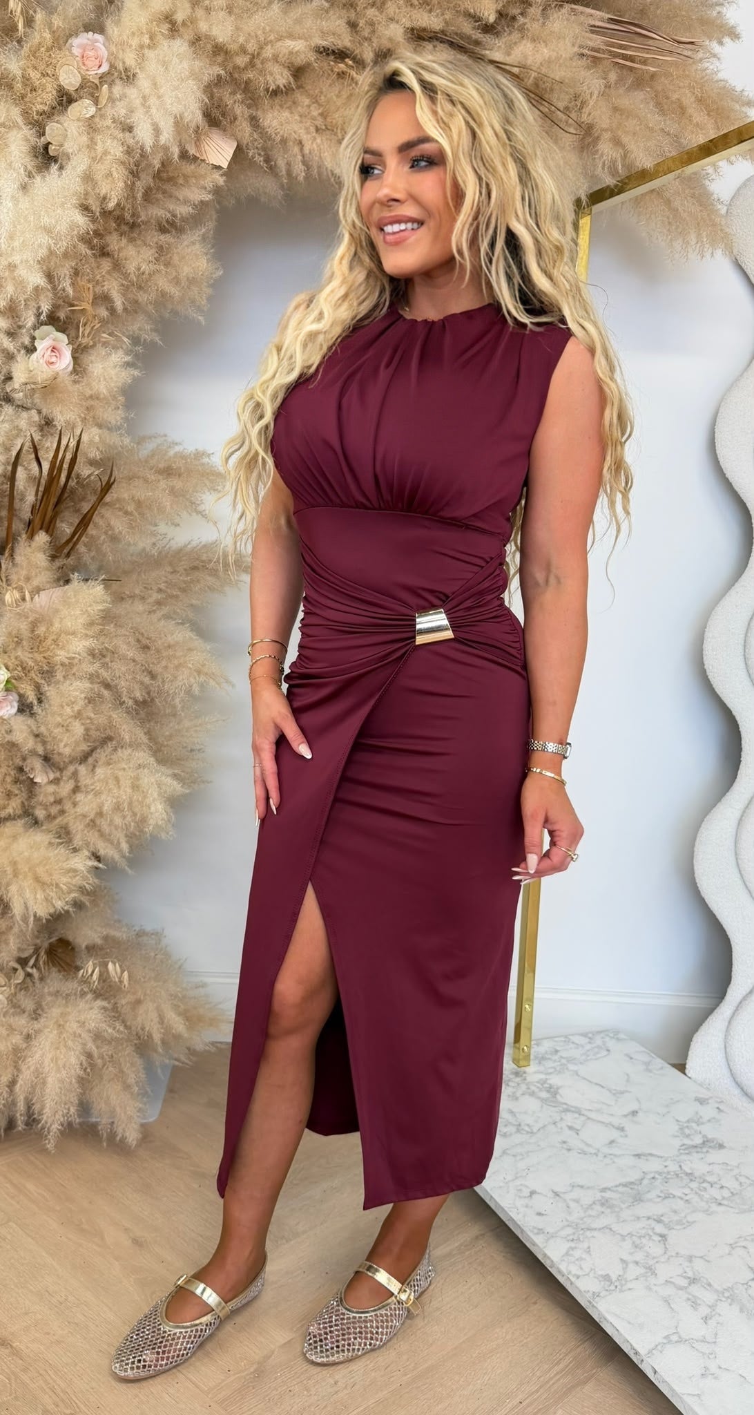 JILL GOLDY STRIK DRESS BODREAUX