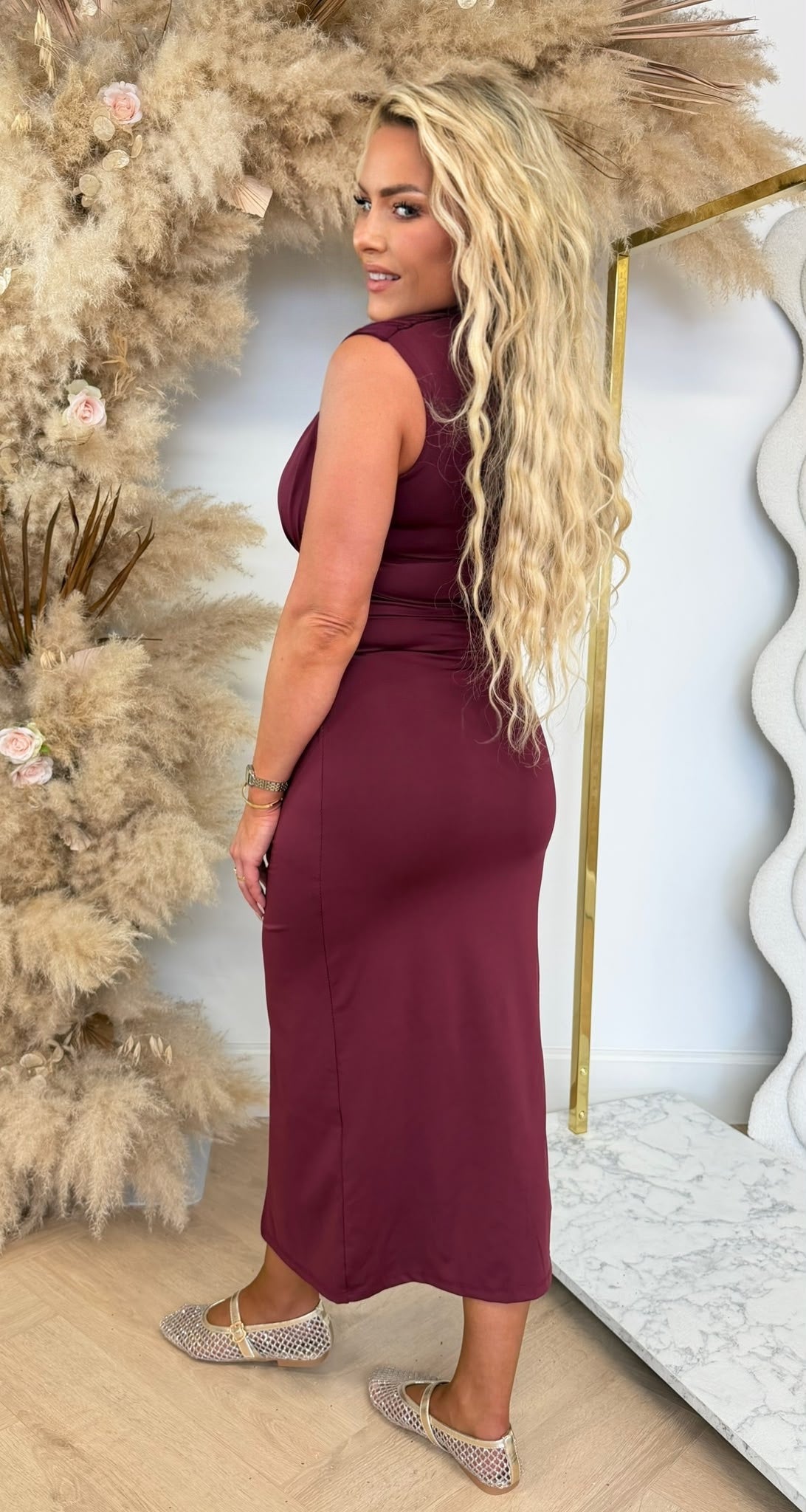 JILL GOLDY STRIK DRESS BODREAUX