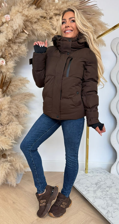 PUFFER MUSTHAVE JACKET 7588 CHOCO