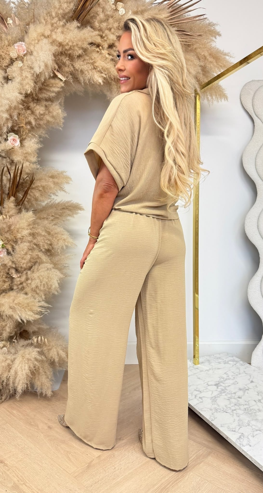 SCHLICHTES ELEGANTES CO-ORD SET ESMARALD