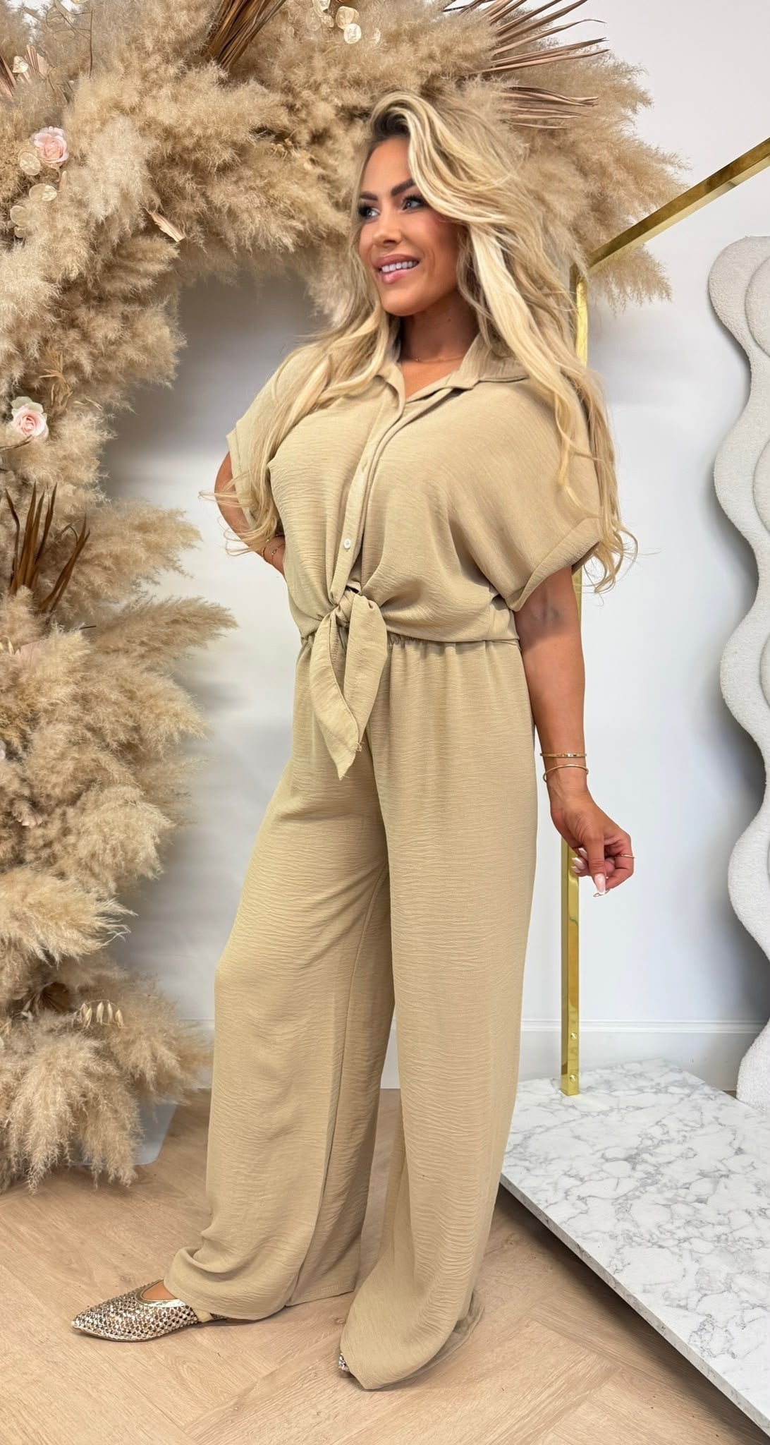 SCHLICHTES ELEGANTES CO-ORD SET ESMARALD