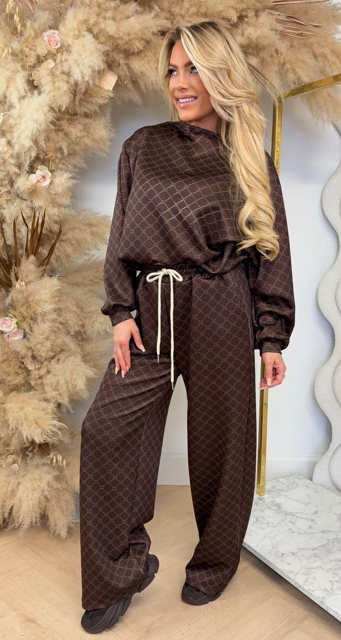 INSPIRED GUC TWO PIECE SET CHOCO