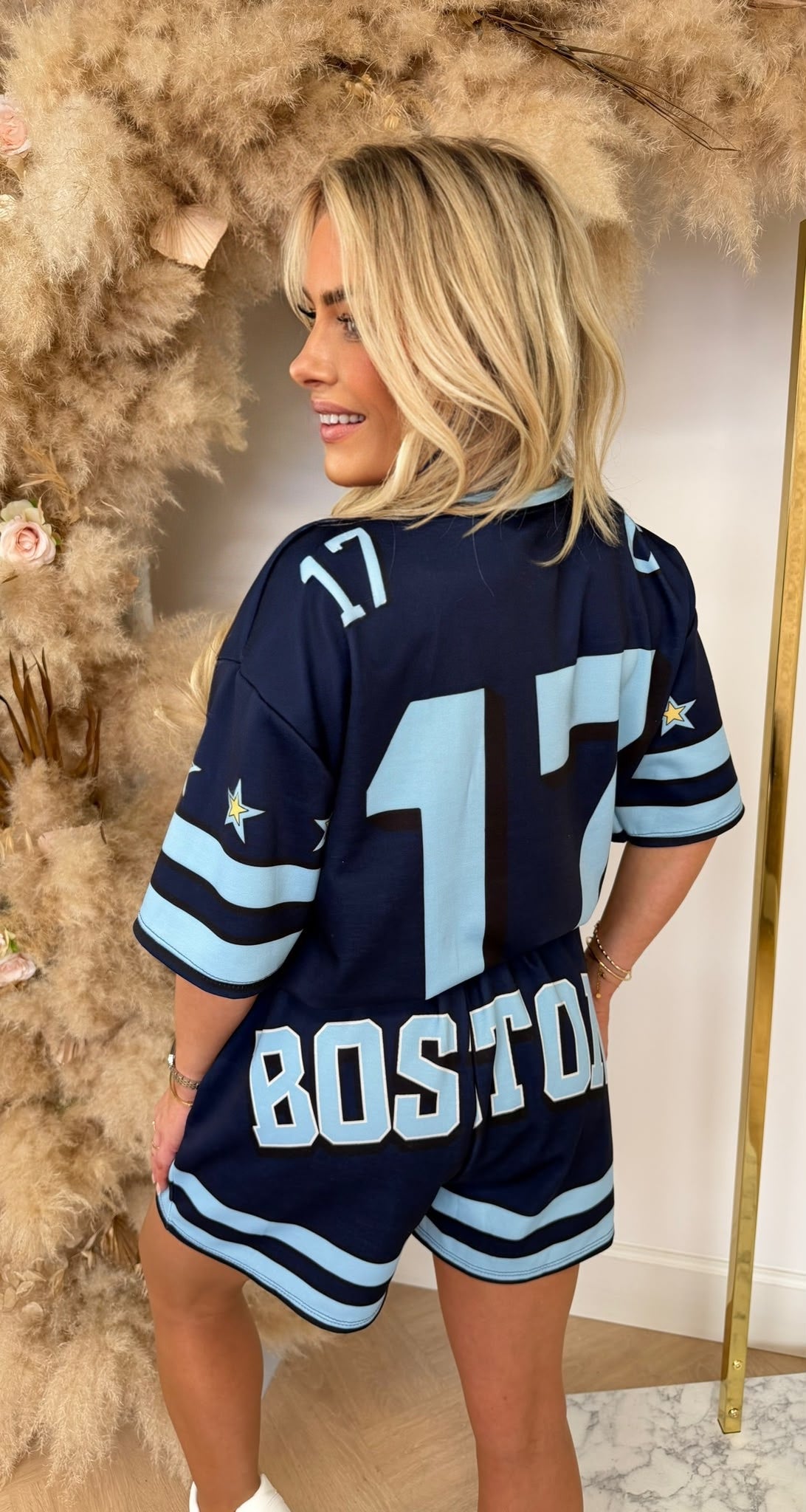 BOSTY STARRY SET NAVY