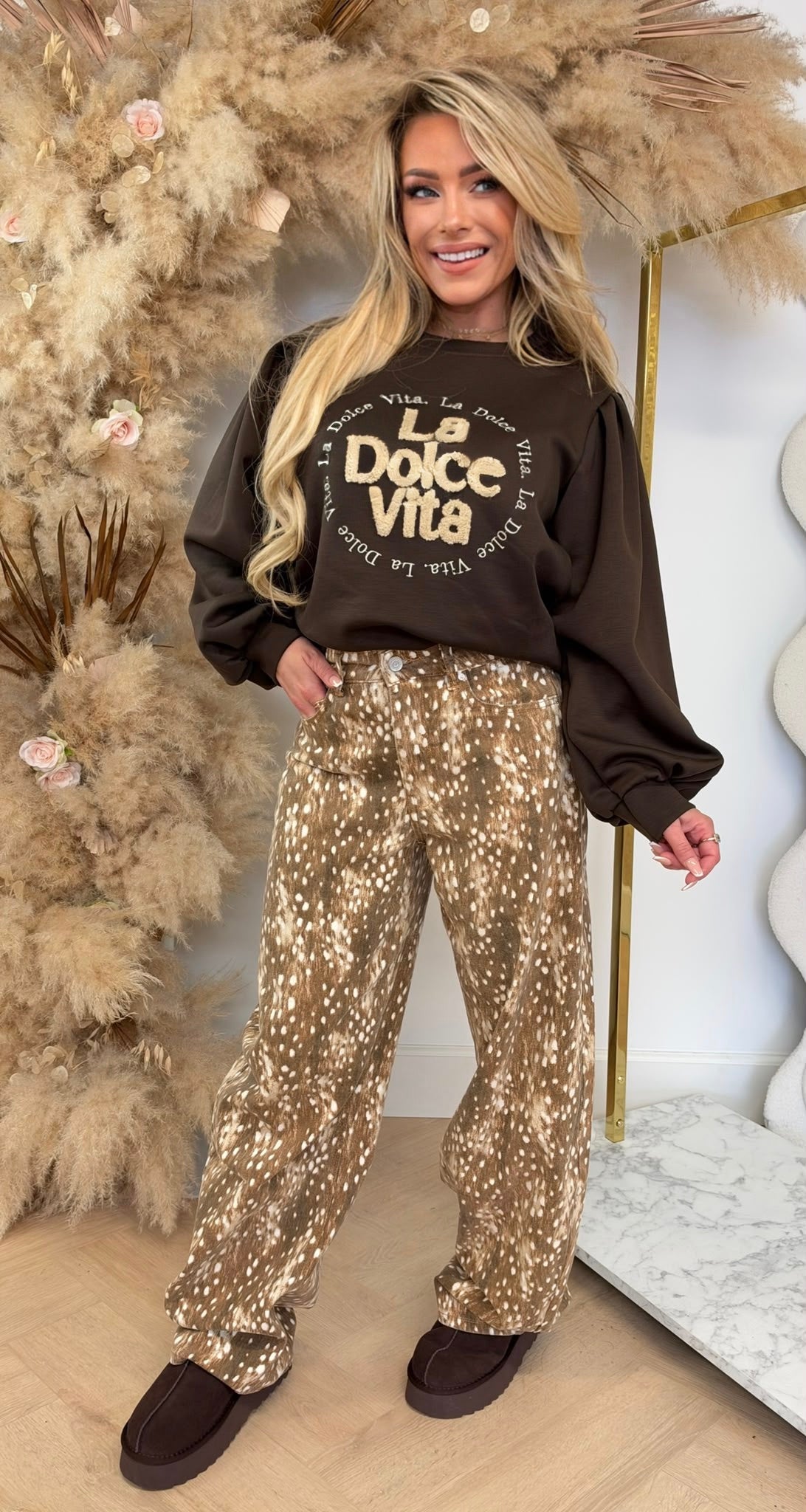 LA DOLCE VITA SWEAT CHOCO