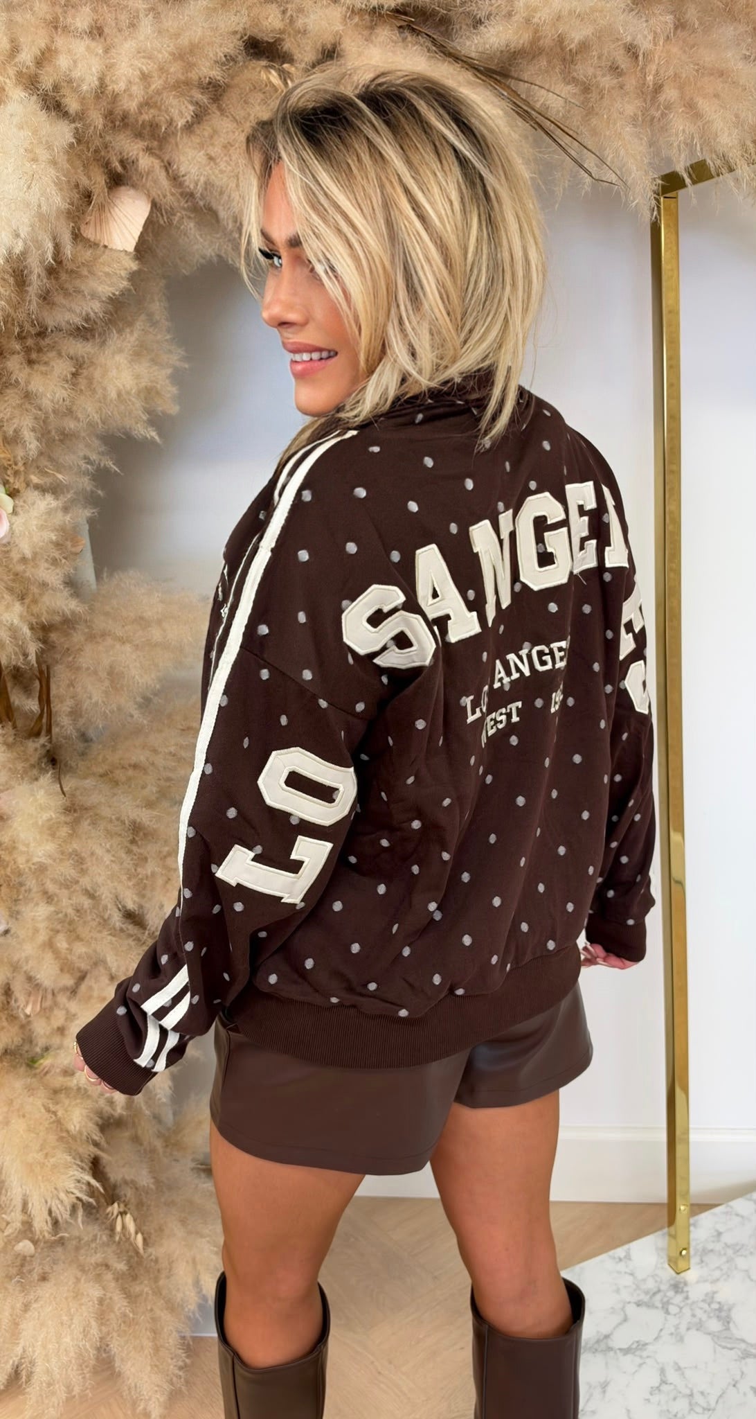 DOTS LA VEST 8011658 CHOCO