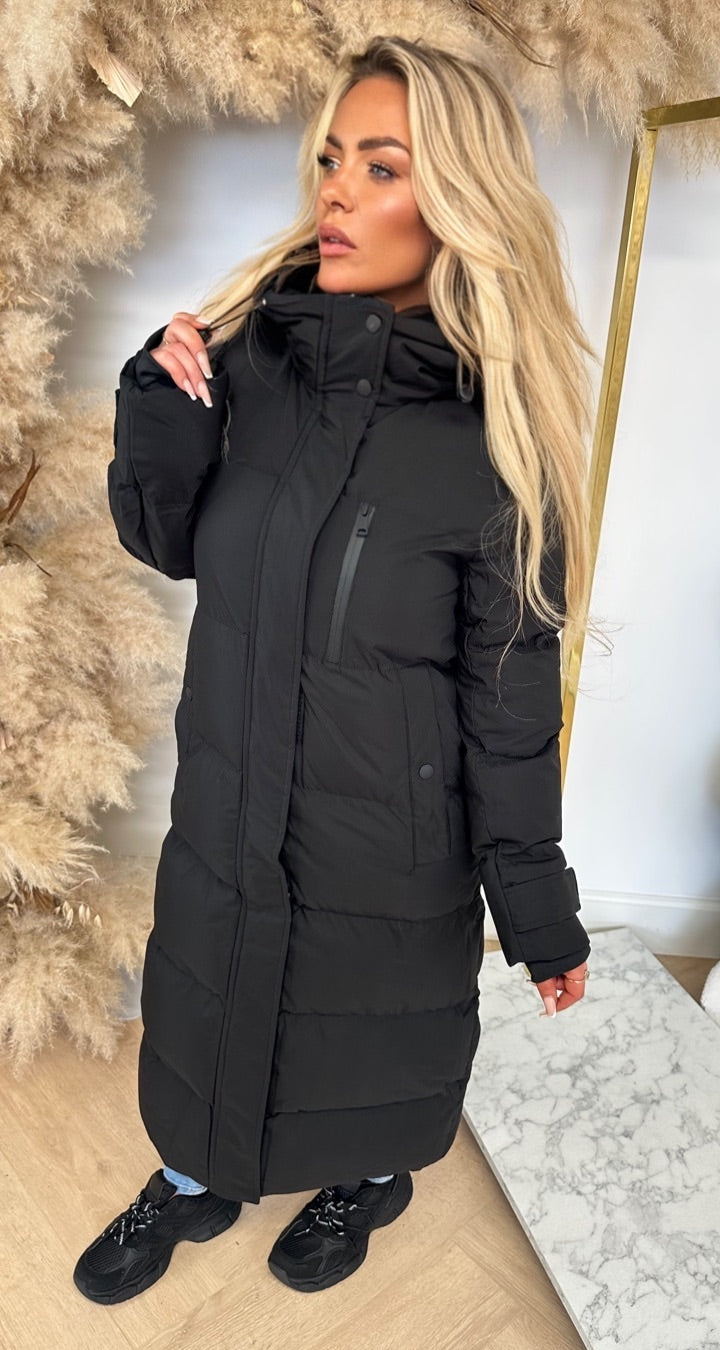 LONG BESTSELLER WINTERJACKET 7557 BLACK