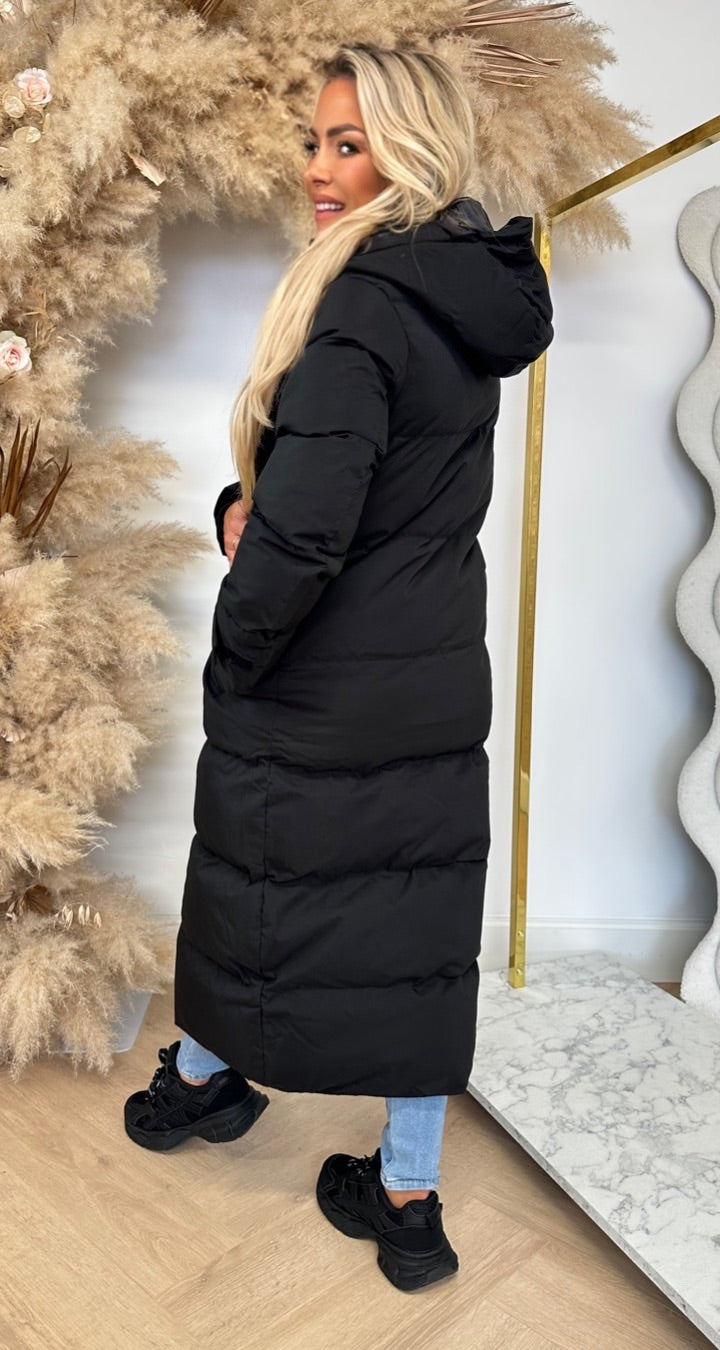 LONG BESTSELLER WINTERJACKET 7557 BLACK
