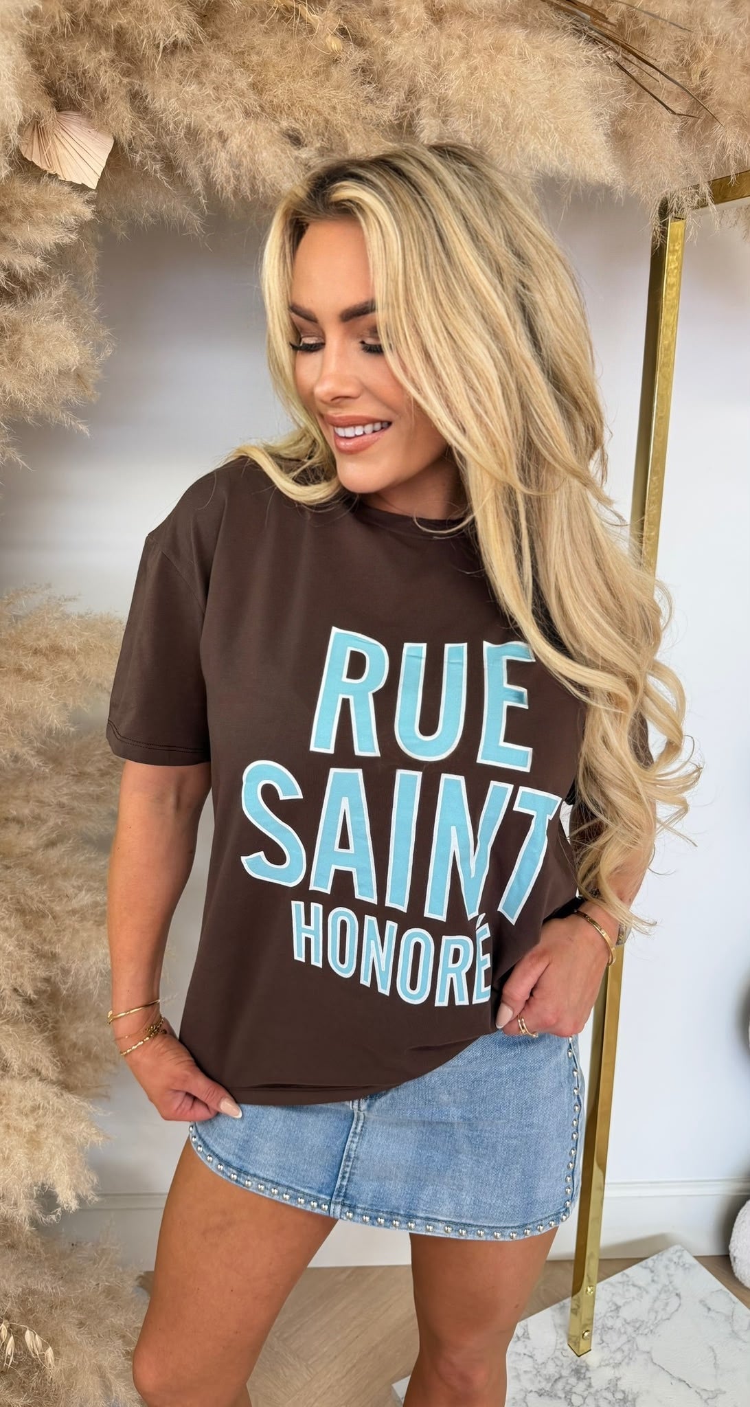 RUE SAINT SHIRT 8011595 COFFEE