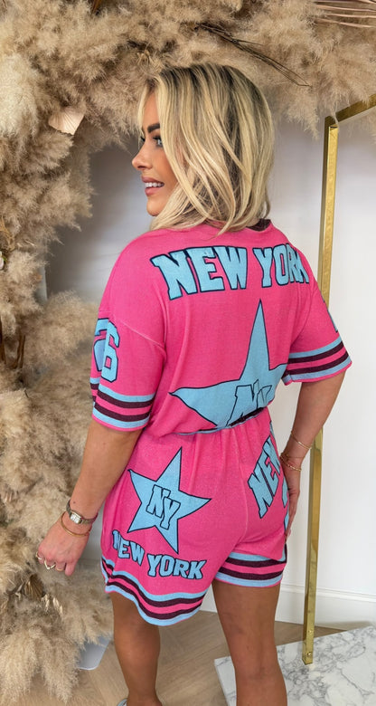 STAR NEW YORK SET FUCHSIA