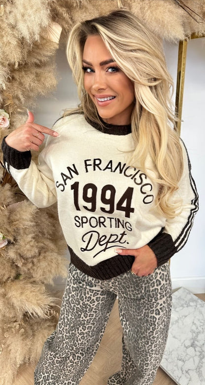 SAN FRANCISCO SWEAT 3831421 BEIGE