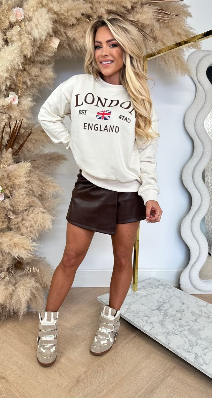 LONDEN SWEAT 8011630 BEIGE