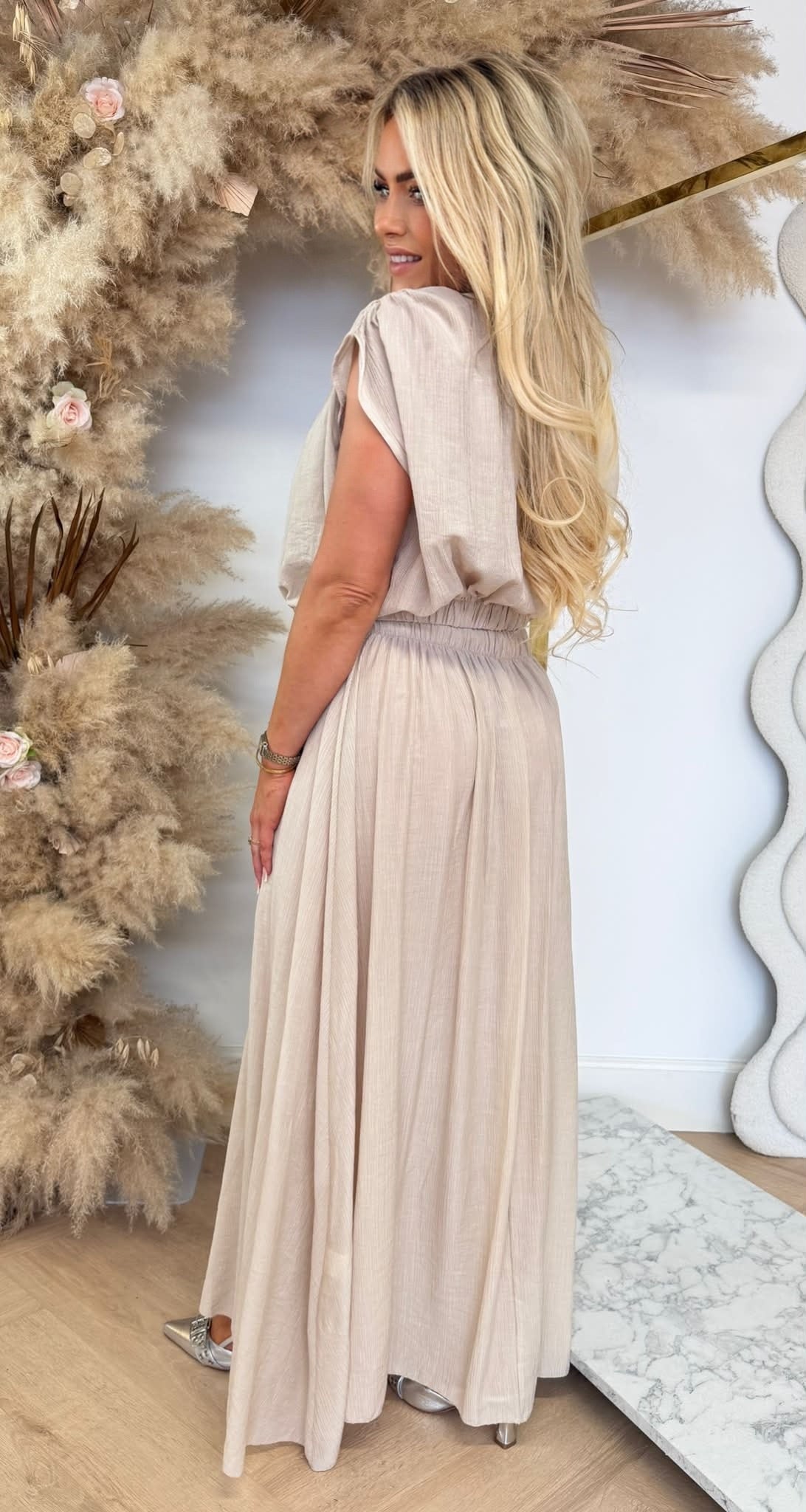 FEE DETAIL SET BEIGE