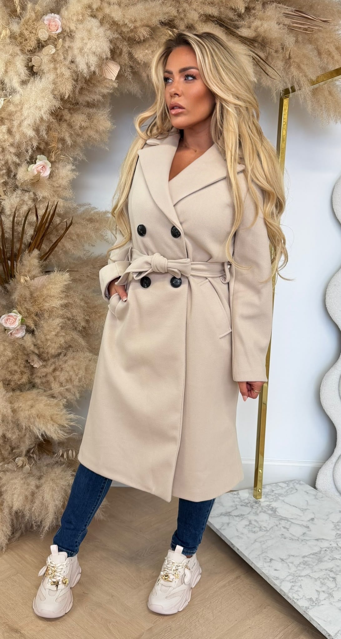 NEW TRENCH COAT BEIGE
