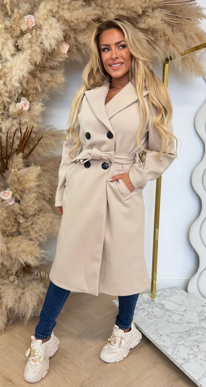 NEW TRENCH COAT BEIGE
