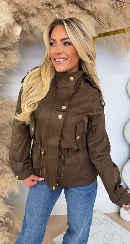 THE BELLA JACKET 88607 CHOCO