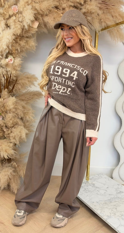 CITY 1994 SWEAT TAUPE