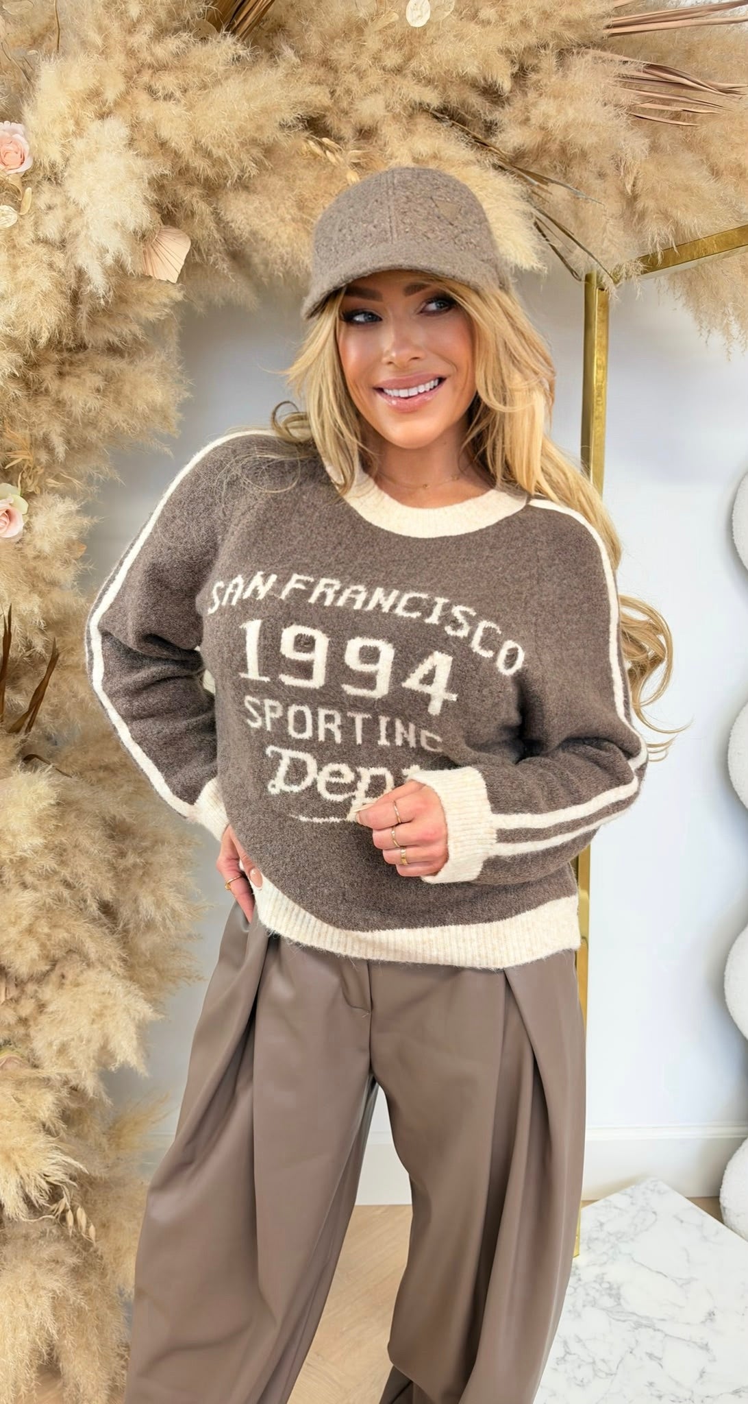 CITY 1994 SWEAT TAUPE