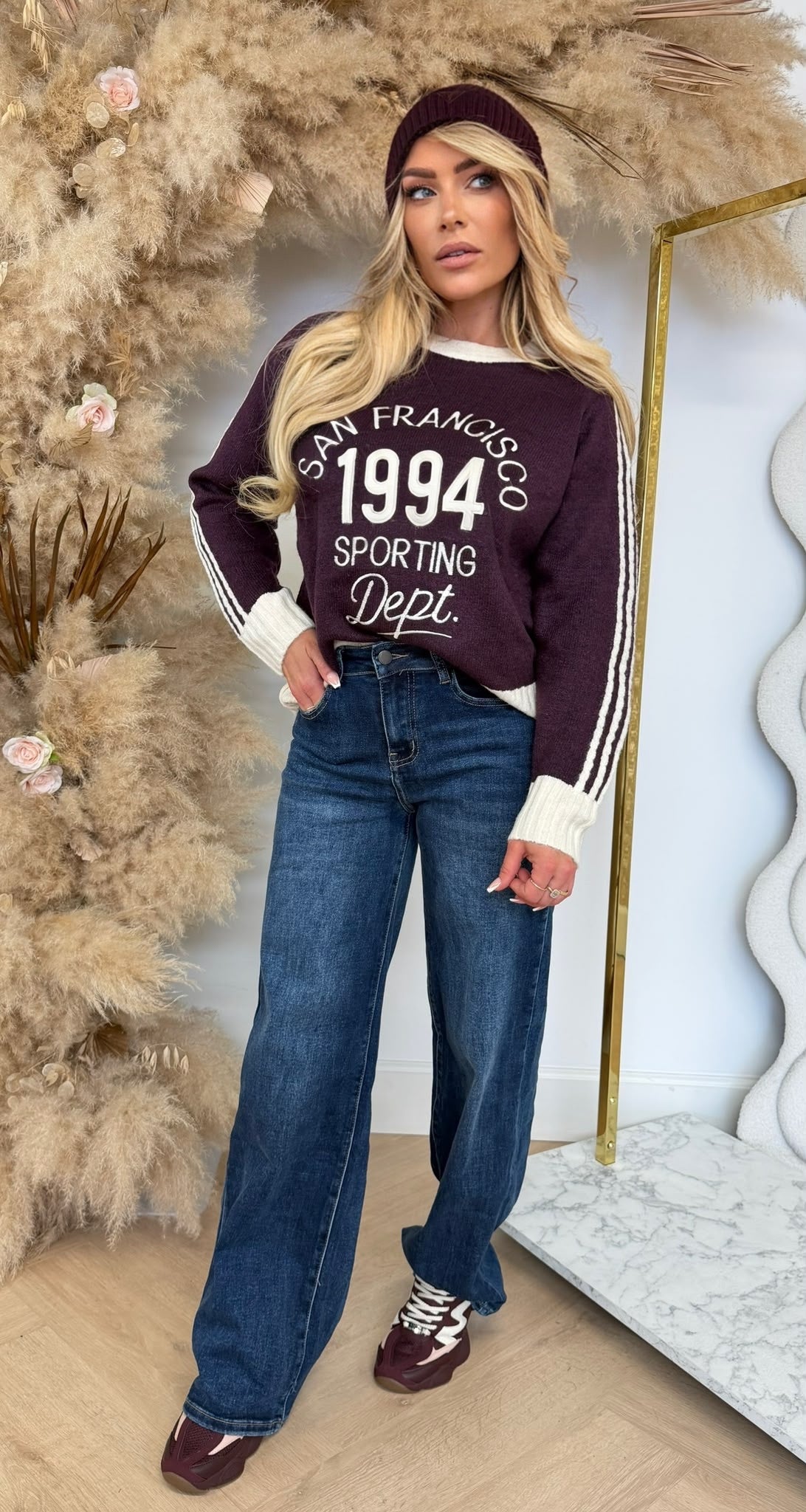 SAN FRANCISCO SWEAT 3831421 BORDEAUX