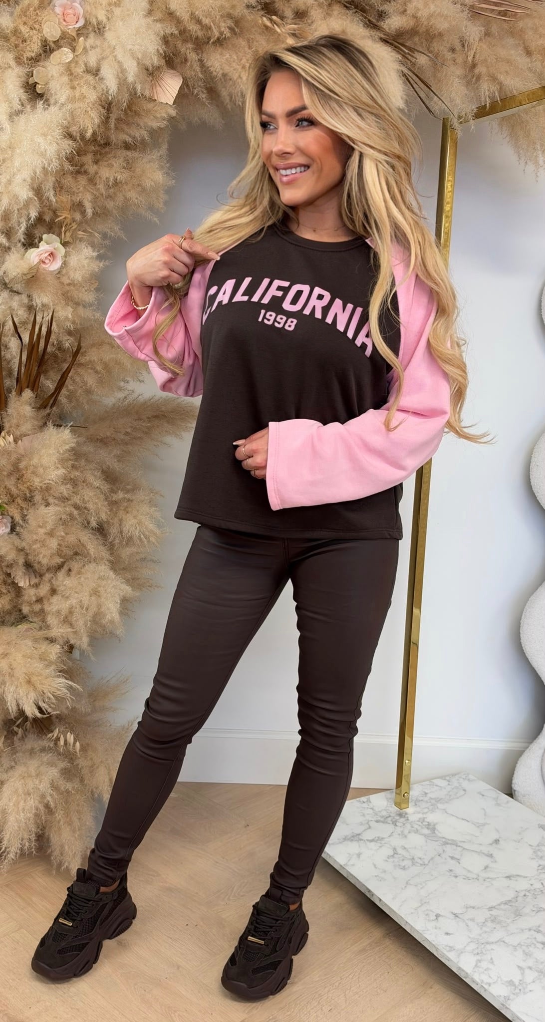 CALIFORNIA 1998 SWEAT PINK