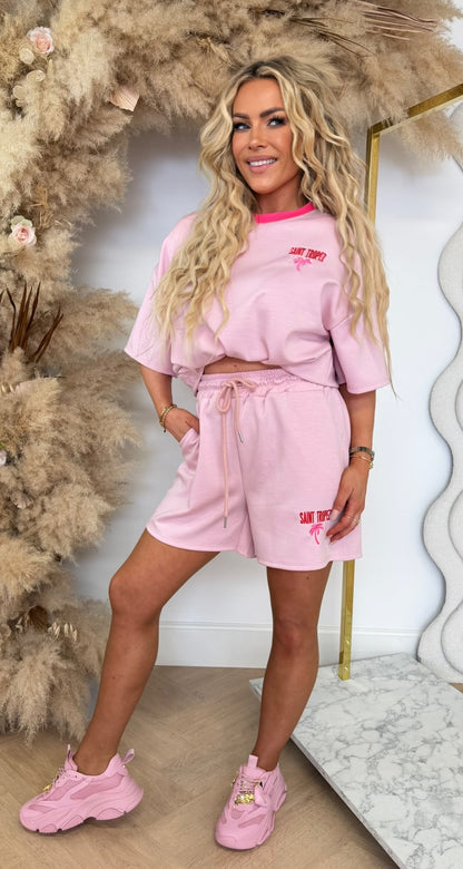 NEW SAINT TROPEZ SET PINK