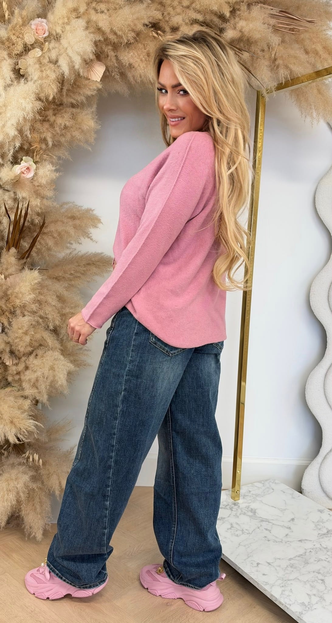 ROUND NECK SOFT TOP SOFTPINK