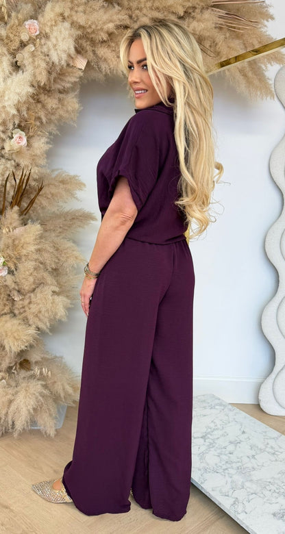 SCHLICHTES ELEGANTES CO-ORD-SET CAMEL