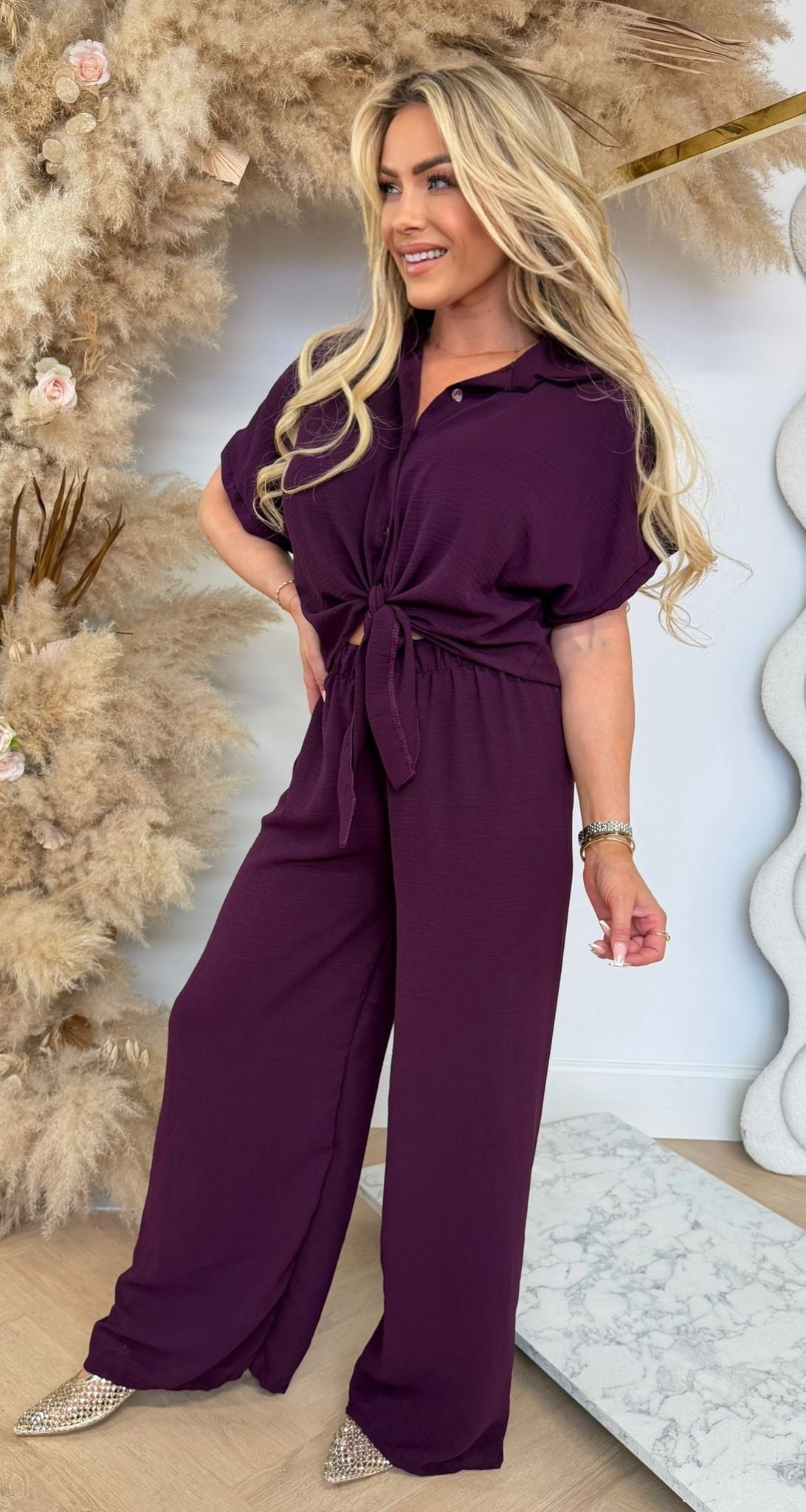 SCHLICHTES ELEGANTES CO-ORD-SET CAMEL