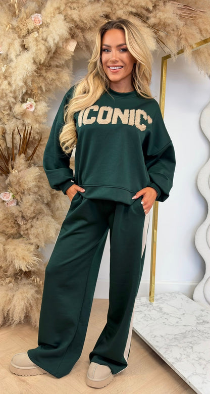 ICONIC STRIPE SET GUCGREEN