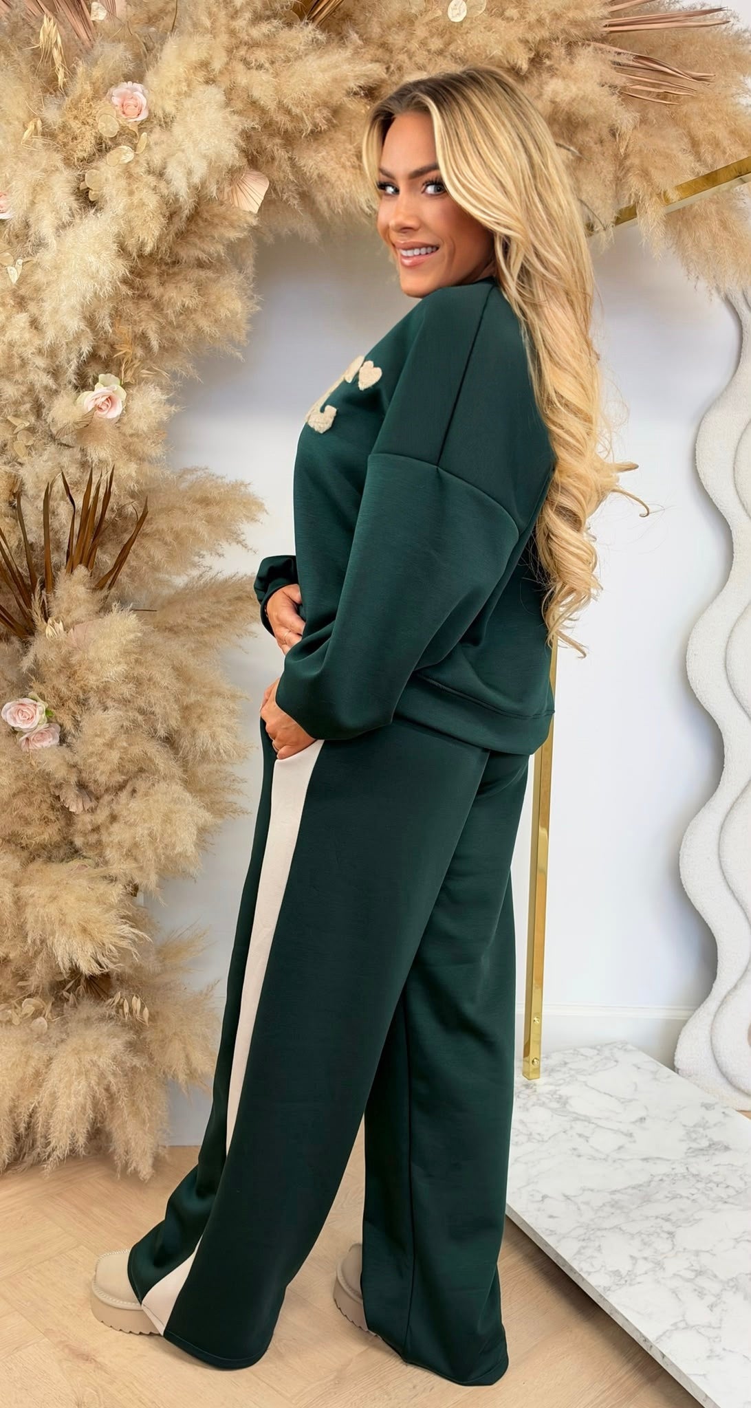 ICONIC STRIPE SET GUCGREEN
