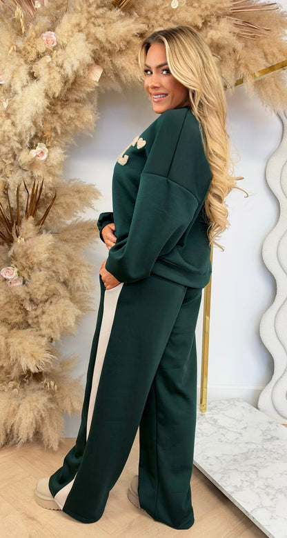 ICONIC STRIPE SET GUCGREEN