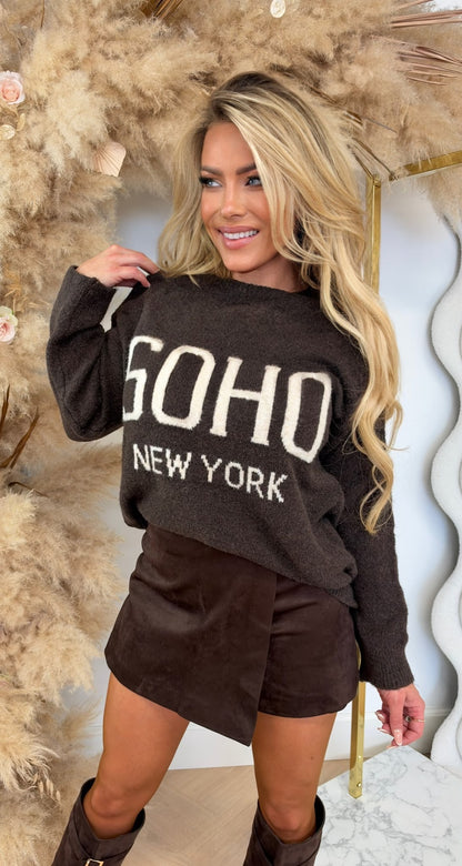 NEW SOHO SOFT SWEAT CHOCO
