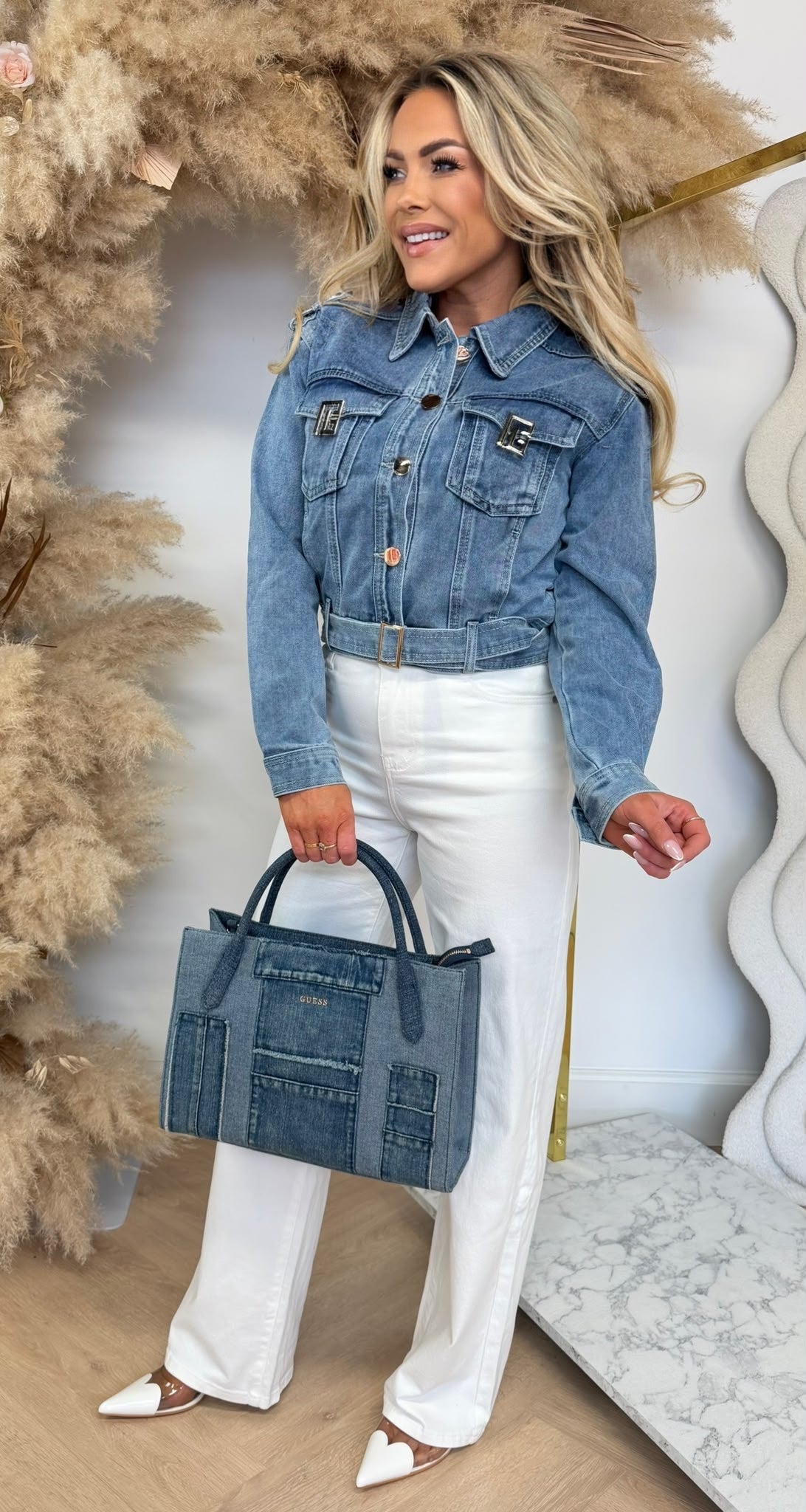 LUXURY DENIM JACKET 5033 DENIMBLUE