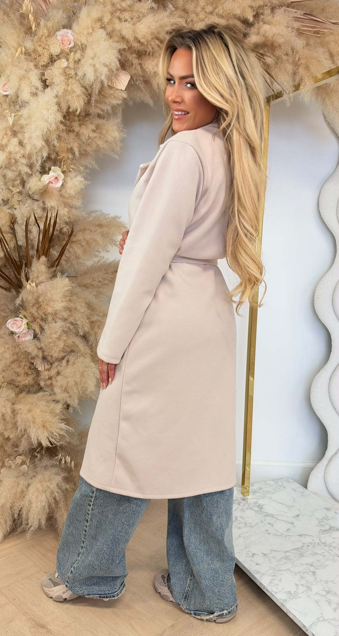 KARDASHIAN COAT LIGHTBEIGE