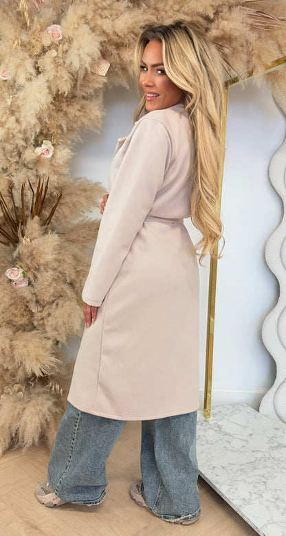 KARDASHIAN COAT LIGHTBEIGE