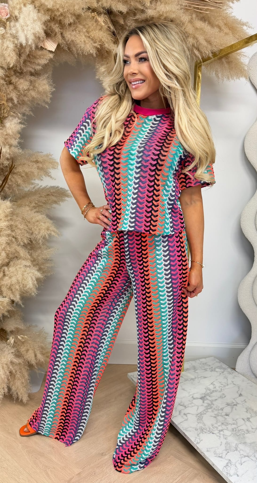 MISSONI PRINT SET PINK