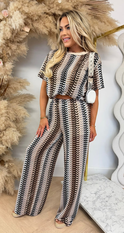 MISSONI PRINT SET CHOCO